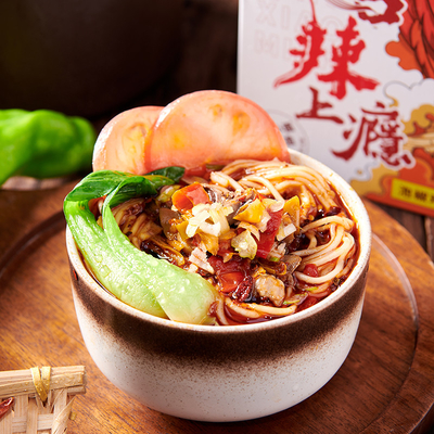 Chinese Chongqing Spicy Noodles Instant Pickled Pepper Chicken Tastes